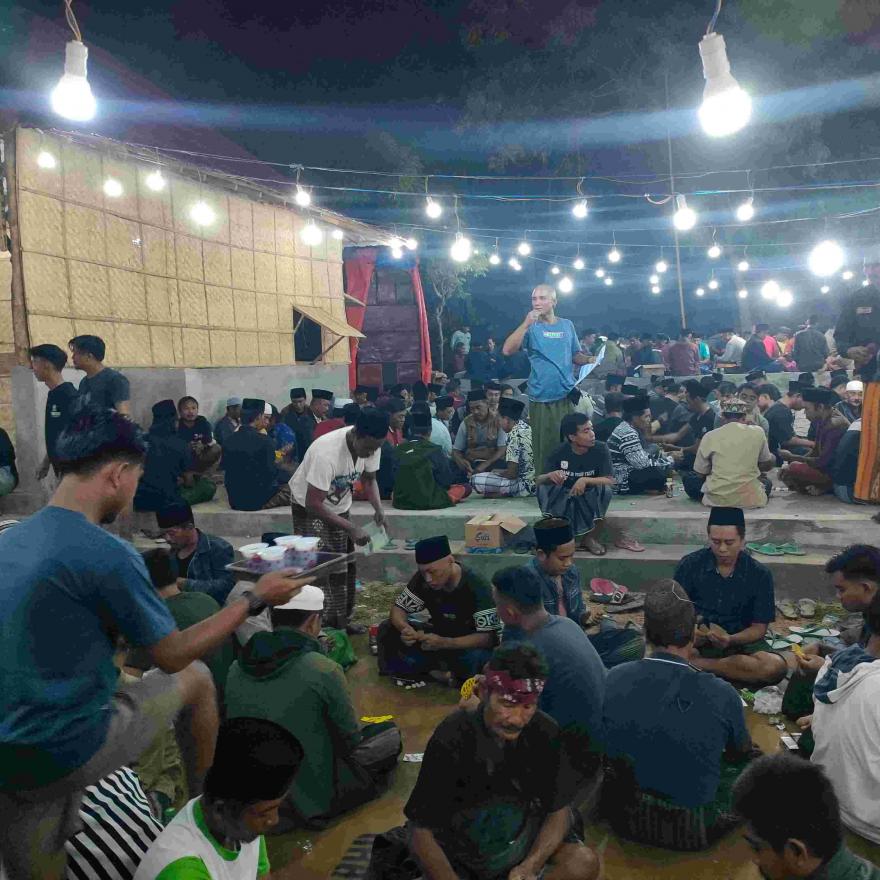 Turnamen Domino se-Madura Sukses Digelar di Taman Bisnis Ngumpul Pagarbatu, Ini Harapan Kepala desa